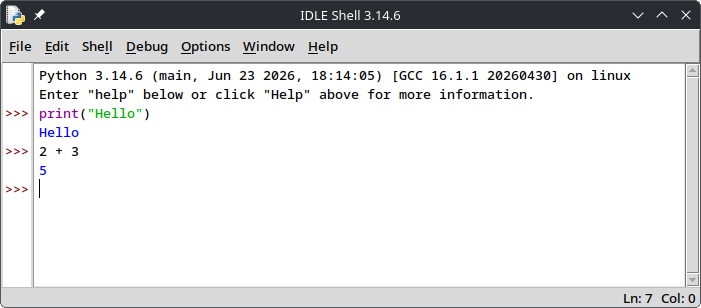IDLE
